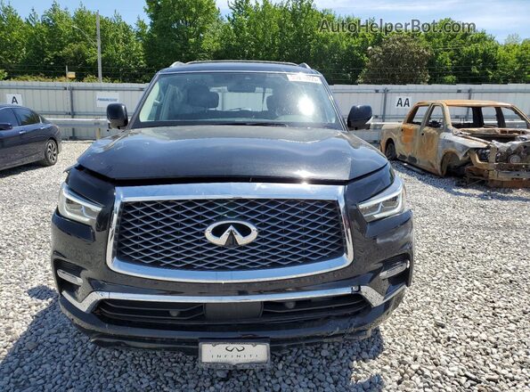 JN8AZ2AF7P9756654 2023 INFINITI QX80 Black Դիմացի տեսք