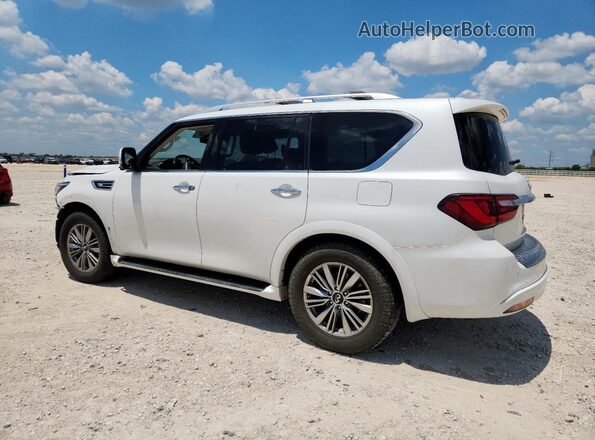 JN8AZ2AF8M9716269 2021 INFINITI QX80 Белый Задняя левая четверть