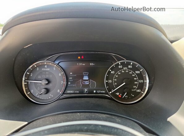 JN8AZ2AF8M9716269 2021 INFINITI QX80 Белый Вид щитка приборов