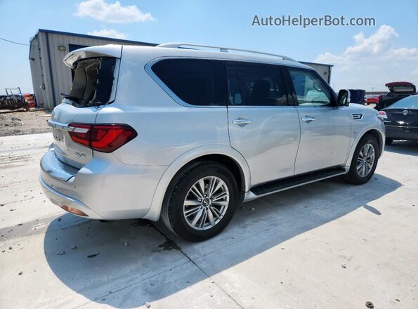 JN8AZ2NF5L9704881 2020 INFINITI QX80 Серебряный Задняя правая четверть