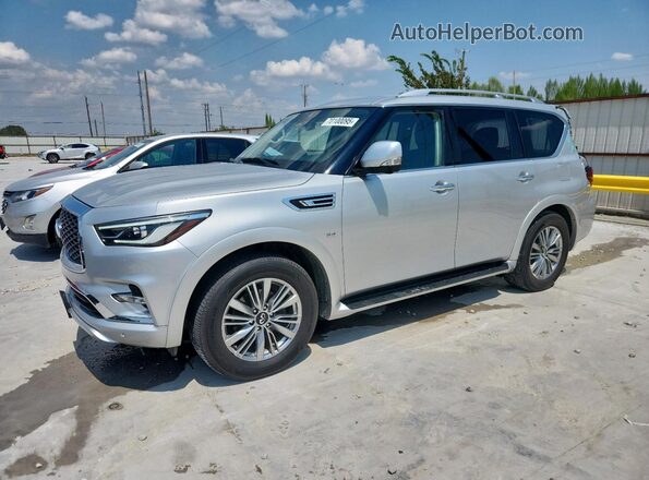 JN8AZ2NF5L9704881 2020 INFINITI QX80 Серебряный Передняя левая четверть