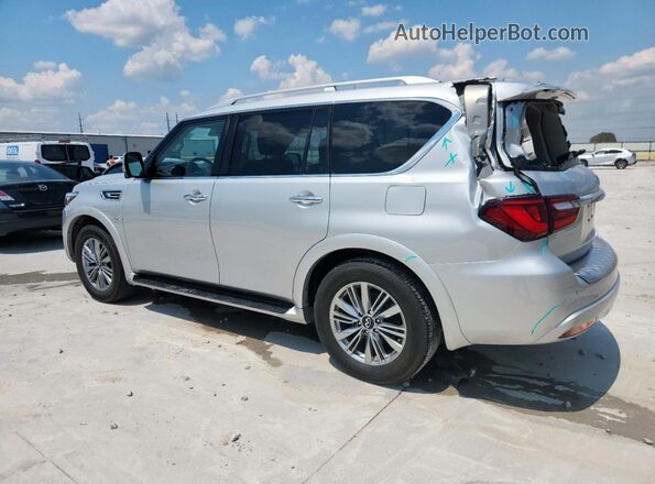 JN8AZ2NF5L9704881 2020 INFINITI QX80 Серебряный Задняя левая четверть