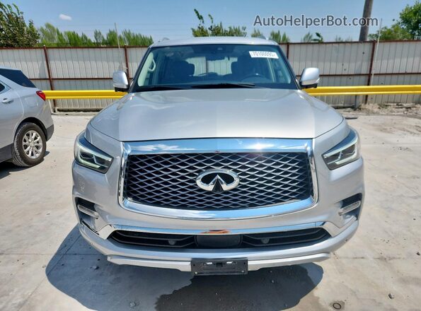 JN8AZ2NF5L9704881 2020 INFINITI QX80 Серебряный Вид спереди