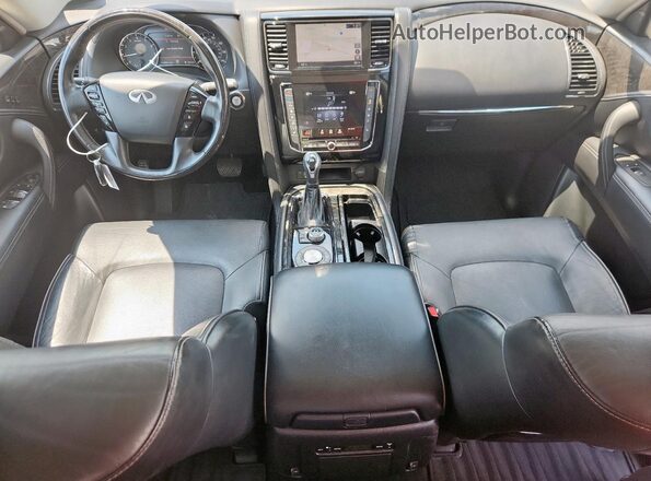 JN8AZ2NF5L9704881 2020 INFINITI QX80 Серебряный Вид панели приборов