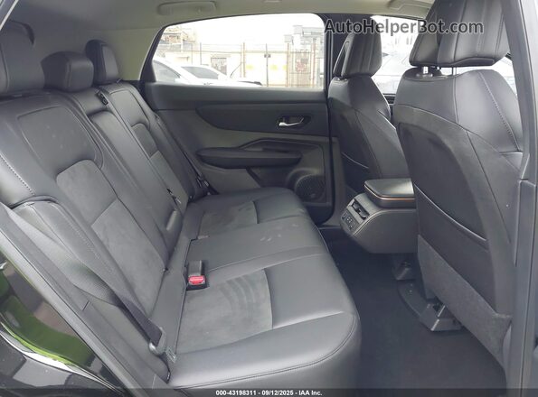 JN8BF0BE9SM460564 2025 NISSAN ARIYA Black Widok naklejki z numerem VIN