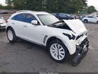 2017 Infiniti Qx70   White vin: JN8CS1MW5HM414072