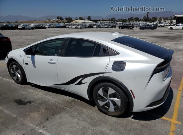 JTDACACU4P3001919 2023 TOYOTA PRIUS White უკანა მარცხენა