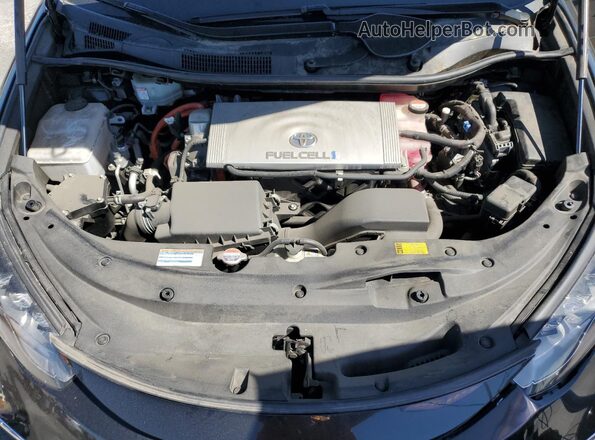 JTDBVRBD1JA005282 2018 TOYOTA MIRAI Black Widok wnętrza z tyłu