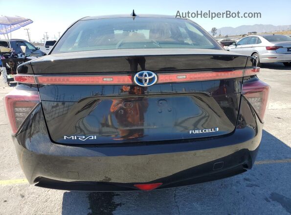 JTDBVRBD1JA005282 2018 TOYOTA MIRAI Black Widok z tyłu