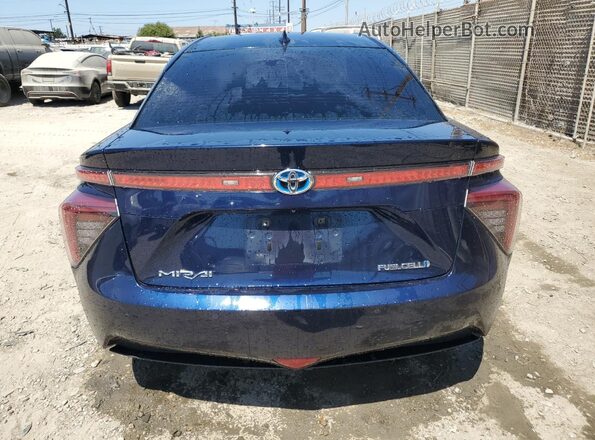 JTDBVRBD5HA003402 2017 TOYOTA MIRAI Blue Rear view