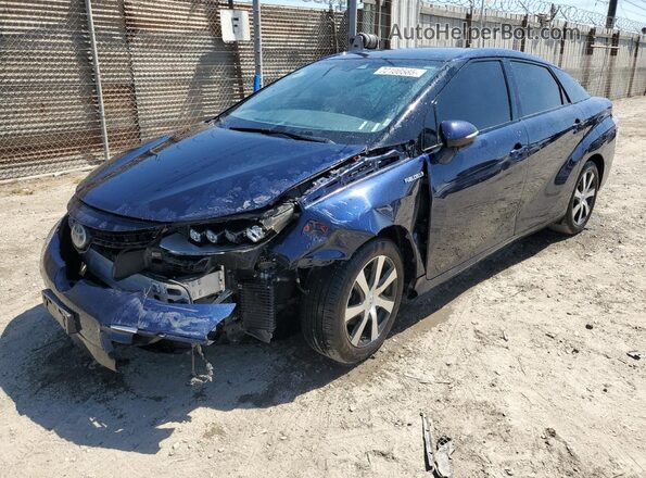 JTDBVRBD5HA003402 2017 TOYOTA MIRAI Blue Front left