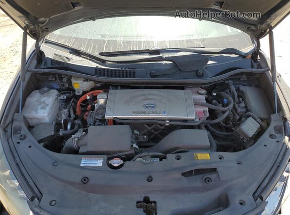 JTDBVRBD5HA003402 2017 TOYOTA MIRAI Blue Rear interior view