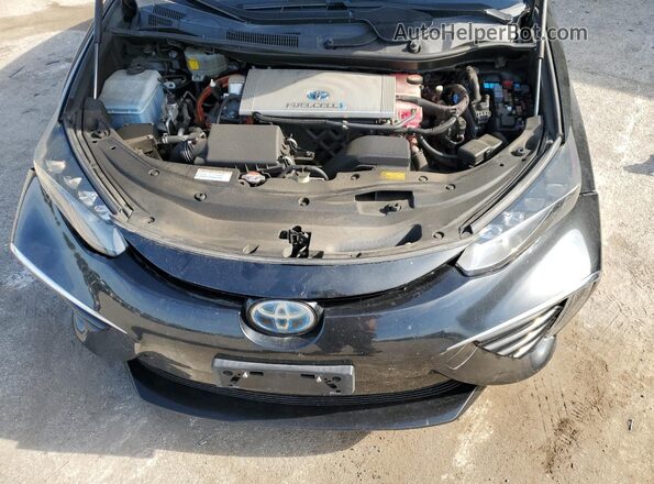 JTDBVRBD6JA004015 2018 TOYOTA MIRAI Black Widok wnętrza z tyłu
