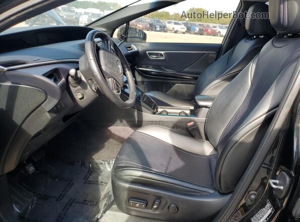 JTDBVRBD6JA004015 2018 TOYOTA MIRAI Black Widok wnętrza z przodu