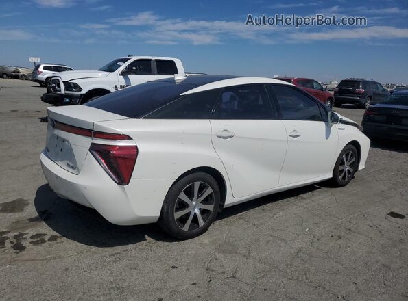JTDBVRBD8JA005263 2018 TOYOTA MIRAI White Հետևի աջ