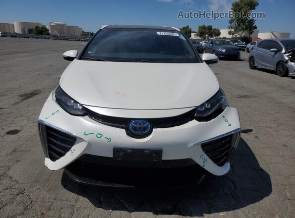 JTDBVRBD8JA005263 2018 TOYOTA MIRAI White Դիմացի տեսք