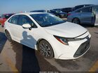 2022 Toyota Corolla Hybrid Le White vin: JTDEAMDE8N3011060