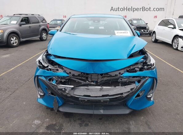 JTDKAMFP6M3171423 2021 TOYOTA LIMITED Blue Vista del cuadro de instrumentos