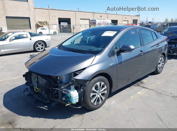 JTDKAMFP7M3193107 2021 TOYOTA LIMITED Серый Передняя левая четверть