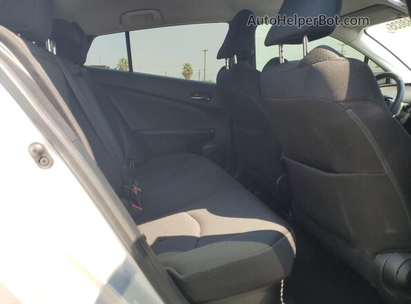 JTDKAMFU2M3142412 2021 TOYOTA PRIUS Silver Rear interior view