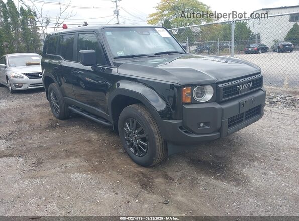 JTEABFAJ1RK016374 2024 TOYOTA LAND CRUISER Черный Передняя правая четверть