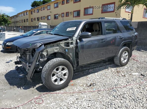 JTEMU5JR4M5970373 2021 TOYOTA 4RUNNER Gray Передня ліва чверть