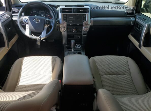 JTEMU5JR4M5970373 2021 TOYOTA 4RUNNER Gray Вид панелі приладів