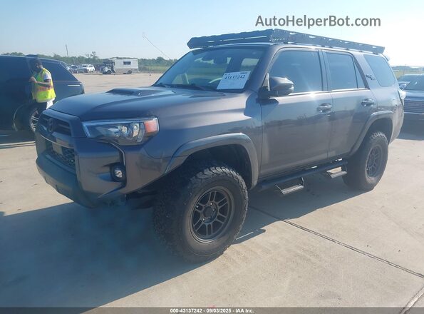 JTERU5JR1M5962995 2021 TOYOTA 4RUNNER Серый Передняя левая четверть
