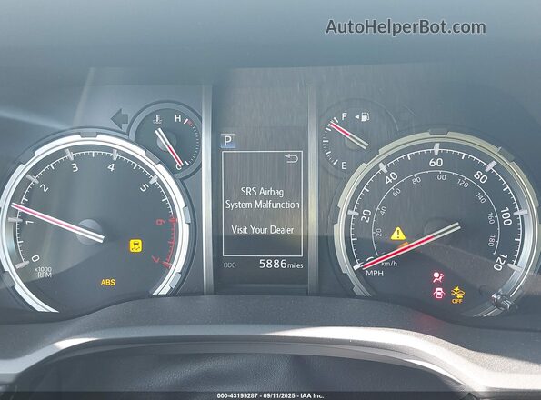 JTERU5JR5P6171058 2023 TOYOTA 4RUNNER Серый Вид задних сидений