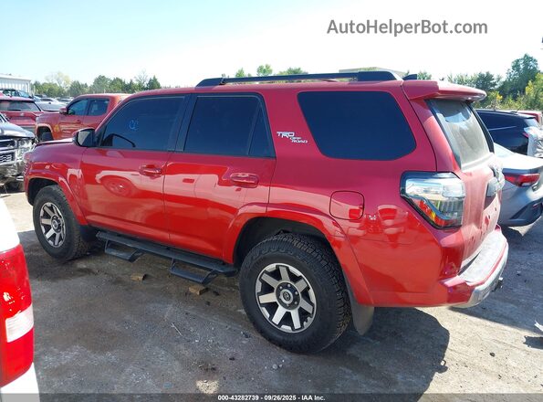 JTERU5JR6M5945223 2021 TOYOTA 4RUNNER Maroon 