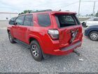 2021 Toyota 4runner Trd Off Road Premium Красный vin: JTERU5JR8M5930447