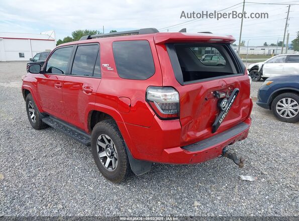 JTERU5JR8M5930447 2021 TOYOTA 4RUNNER Красный Задняя левая четверть