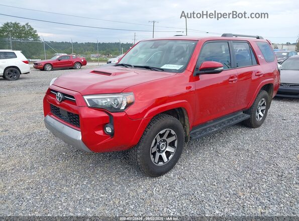 JTERU5JR8M5930447 2021 TOYOTA 4RUNNER Красный Передняя левая четверть