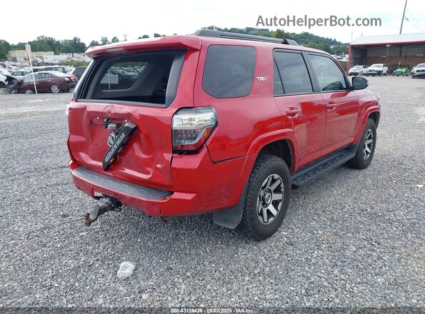 JTERU5JR8M5930447 2021 TOYOTA 4RUNNER Красный Задняя правая четверть