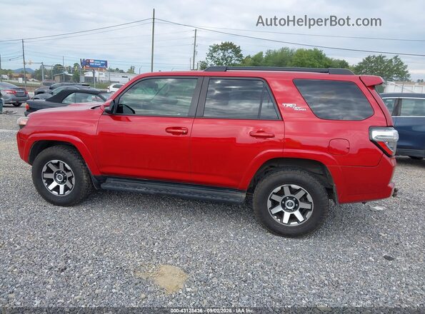 JTERU5JR8M5930447 2021 TOYOTA 4RUNNER Красный Панорамный вид салона 360°