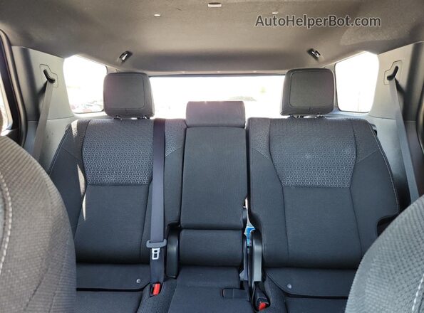 JTEVA5BR7S5017259 2025 TOYOTA 4RUNNER Charcoal Հետևի նստատեղերի տեսք