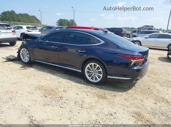 JTHB51FF5K5007672 2019 LEXUS LS 500 Dark Blue Задняя левая четверть