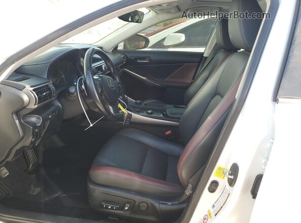 JTHBA1D22J5075633 2018 LEXUS IS White Սալոնի դիմացի տեսք