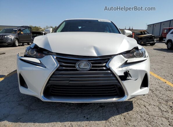 JTHBA1D22J5075633 2018 LEXUS IS White Դիմացի տեսք