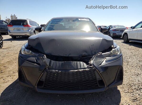 JTHBA1D23J5079853 2018 LEXUS IS Black Դիմացի տեսք