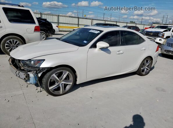 JTHBA1D24K5097263 2019 LEXUS IS Белый Передняя левая четверть