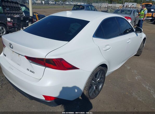 JTHBA1D26J5065199 2018 LEXUS IS White Tył prawy