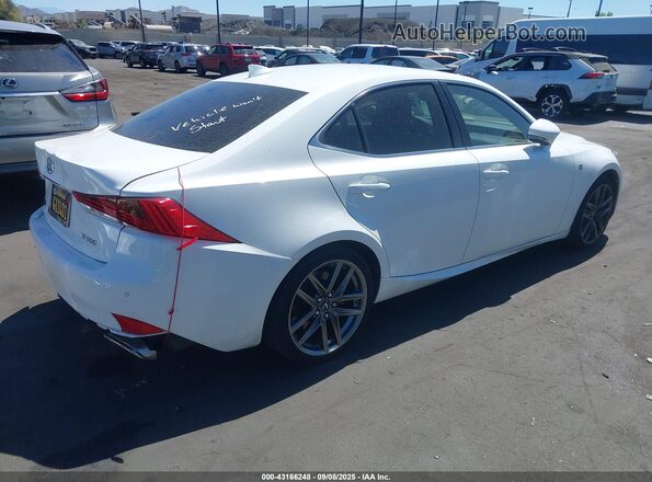 JTHBA1D27J5073070 2018 LEXUS IS Белый Задняя правая четверть