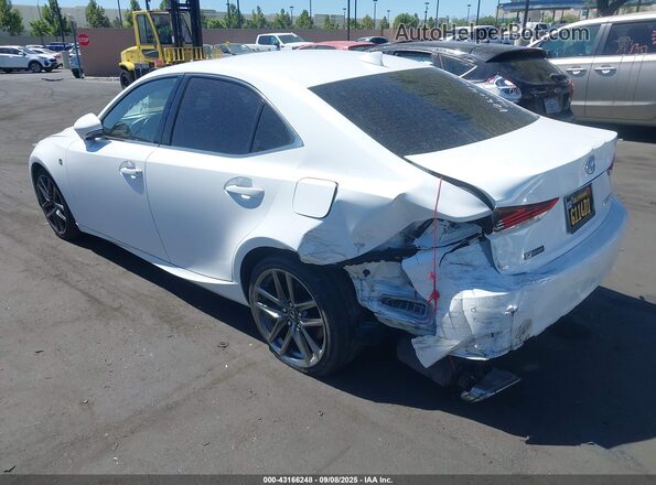 JTHBA1D27J5073070 2018 LEXUS IS Белый Задняя левая четверть
