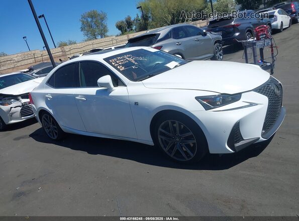 JTHBA1D27J5073070 2018 LEXUS IS Белый Панорамный вид салона 360°