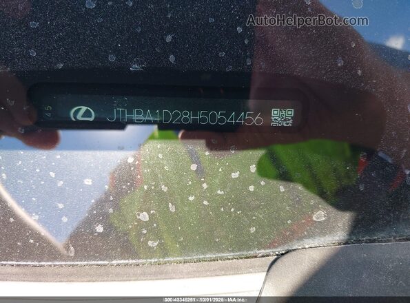 JTHBA1D28H5054456 2017 LEXUS IS 200T Серый Вид подкапотного пространства