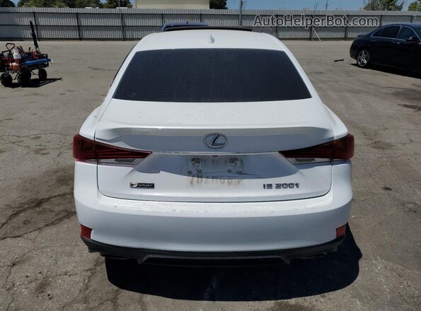 JTHBA1D29H5046365 2017 LEXUS IS White Rear view