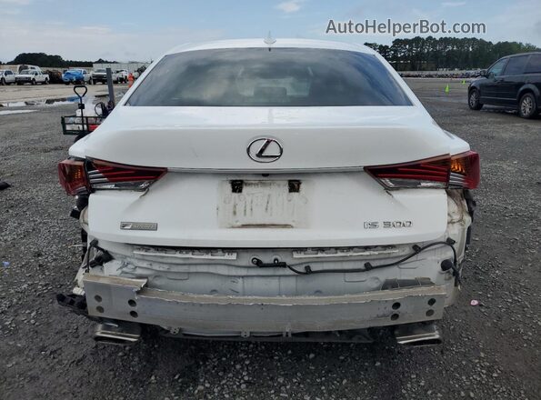 JTHBA1D2XJ5078084 2018 LEXUS IS White Հետևի տեսք