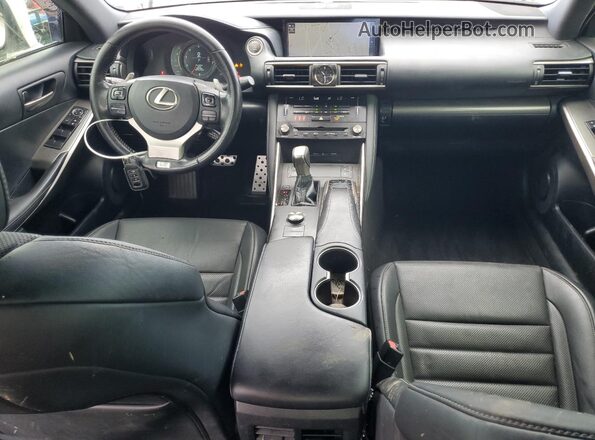 JTHBA1D2XJ5078084 2018 LEXUS IS White Առջևի վահանակի տեսք