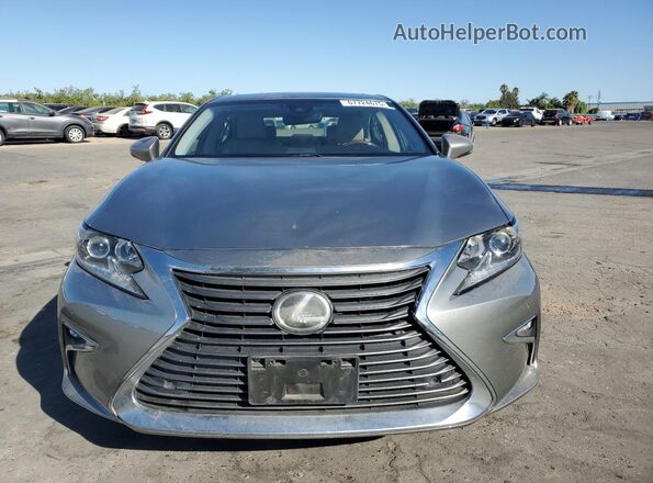 JTHBK1GG7H2256887 2017 LEXUS ES Gray წინა ხედი